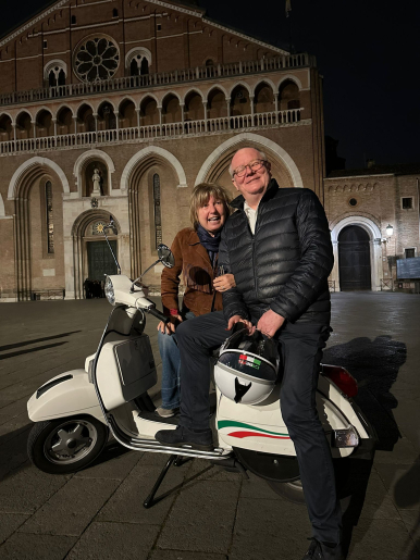 Prof.ssa Burra con il prof. LOHR